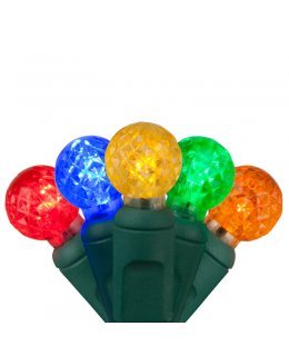 CLP20330  Commercial LED Stringer Multi-Color Bulbs 4 inch spacing