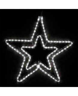 CLP73398 22 Inch Cool White LED Star Christmas Display