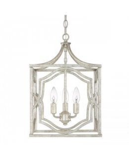 Capital Lighting 9481AS Blakely 3 Light Foyer Pendant 