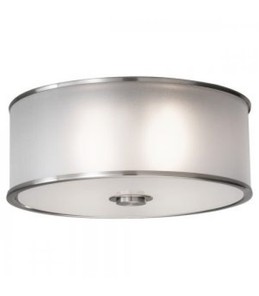Feiss FM291BS Casual Luxury Semi Flush Ceiling Light 