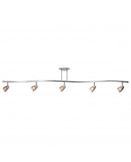 Access 52031LEDDLP-BS-OPL  Comet 71 Inch LED 5 Light Linear Ceiling Light