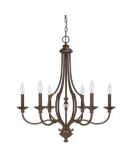 Capital Lighting 4706BB-000 Leigh 26 Inch Chandelier 