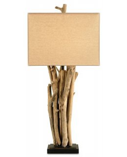 Currey & Company 6344-CC  Driftwood Table Lamp