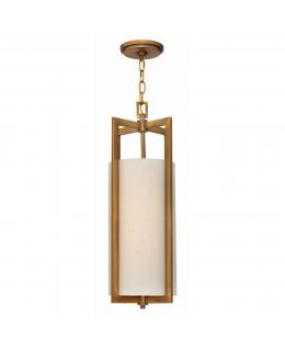 Hinkley 3217BR Hampton 9 Inch Foyer Pendant 