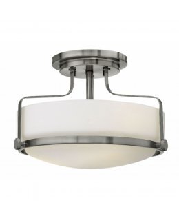 Hinkley 3641BN 15 Inch Harper Semi-Flush Ceiling Fixture