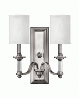 Hinkley 4792BN 15 Inch Sloan Wall Sconce 