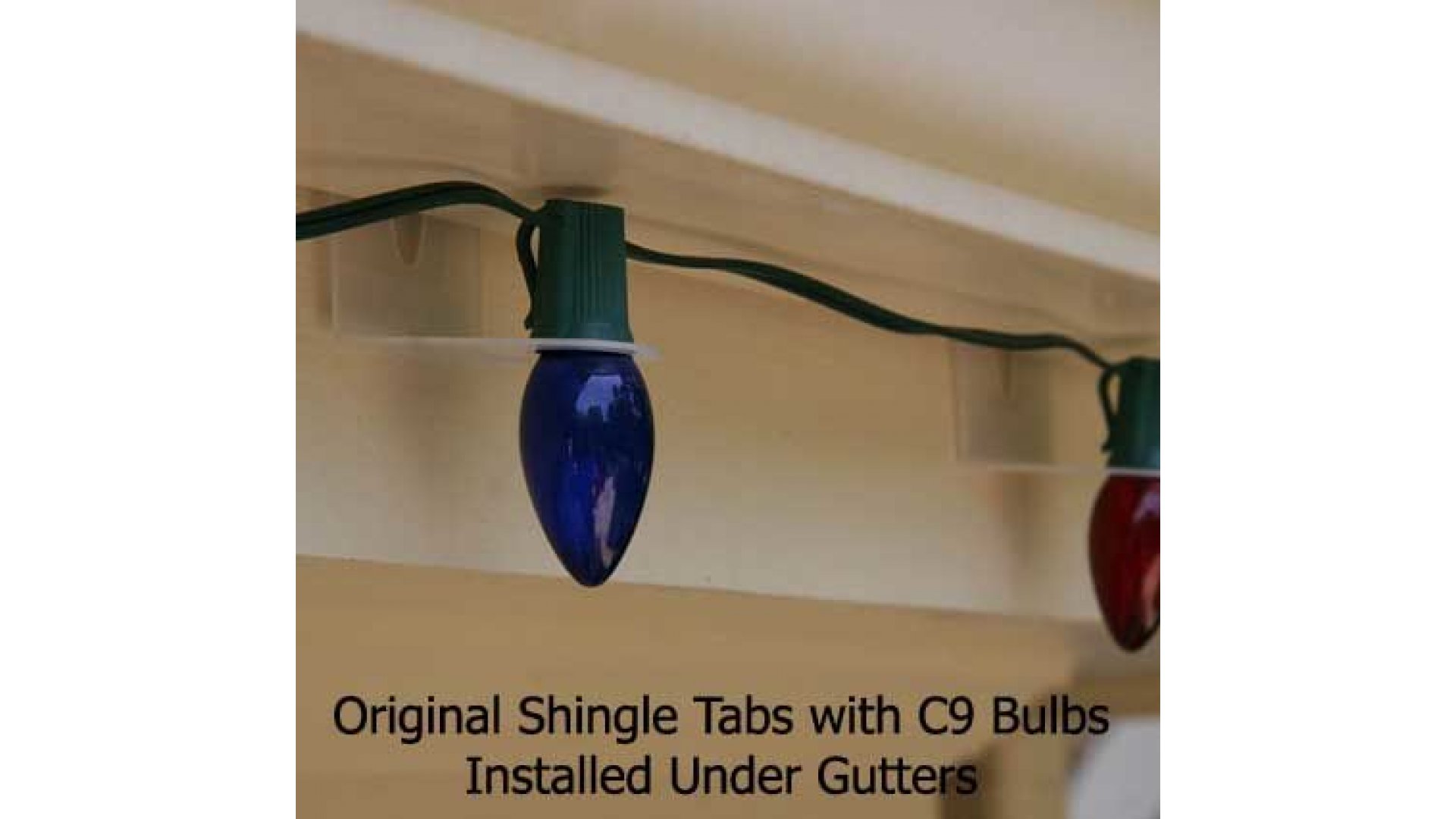 CLP5263 Original Shingle Tab Christmas light Clips Package of 100