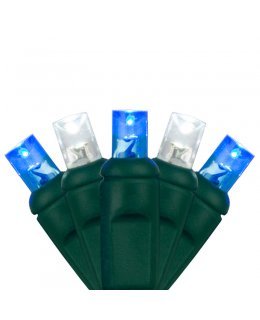 CLP12405 Commercial LED Stringer Blue-Cool White Bulbs 4 inch spacing