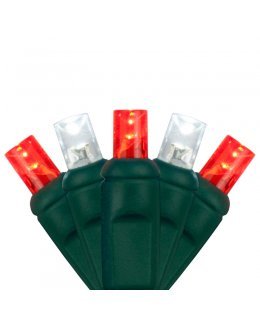 CLP12406 Commercial LED Stringer Red- Cool White Bulbs 4 inch spacing