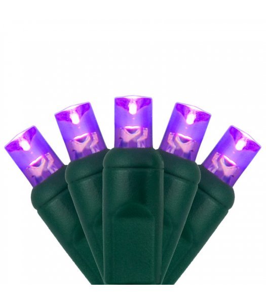 CLP21037  Commercial LED Stringer Purple Bulbs 4 inch spacing
