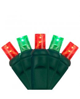 CLP12409 Commercial LED Stringer Red-Green Bulbs 4 inch spacing