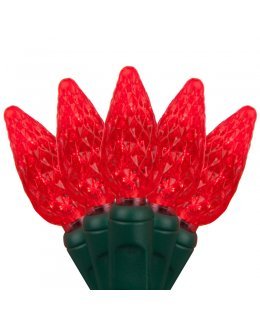 CLP20319 Commercial LED Stringer Red Bulbs 4 inch spacing