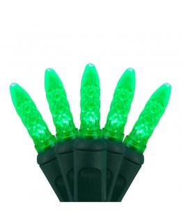 CLP20296  Commercial LED Stringer Green Bulbs 4 inch spacing