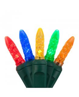 CLP20293  Commercial LED Stringer Multi-Color Bulbs 4 inch spacing