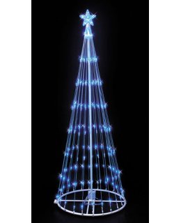 CLP6881 Blue LED Lightshow Tree Christmas Light Display