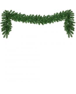 CLP13970 Commercial Grade 9 Ft Long - 14 Inch Wide Warm White LED Prelit Oregon Fir