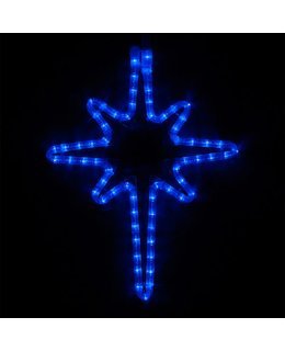 CLP73394 18 Inch Blue LED Bethlehem Star Christmas Display