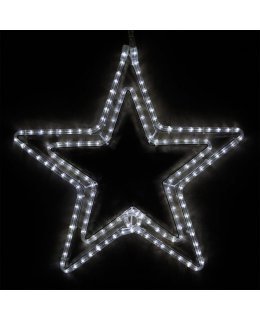 CLP73401 24 Inch Cool White LED Star Christmas Display