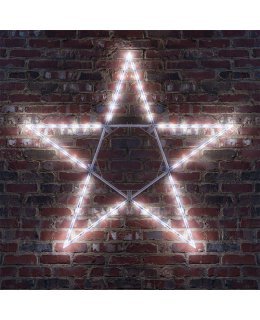 CLP6508 32 Inch LED Cool White Folding Star
