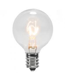 CL18770 E17-C9 Base G40 7W Incandescent Clear Bulbs  PACK OF 25
