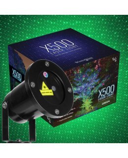 CLP73375 Green X500 Laser Light Displays up to 300 Ft