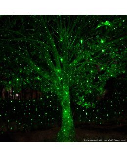 CLP73375 Green X500 Laser Light Displays up to 300 Ft
