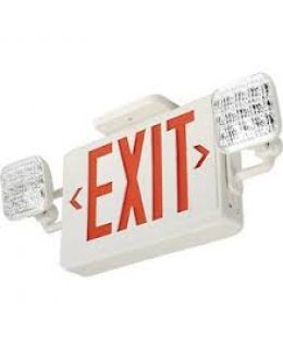 Lithonia Lighting ECR LED M6 Emergency Exit Sign-Light Combo 