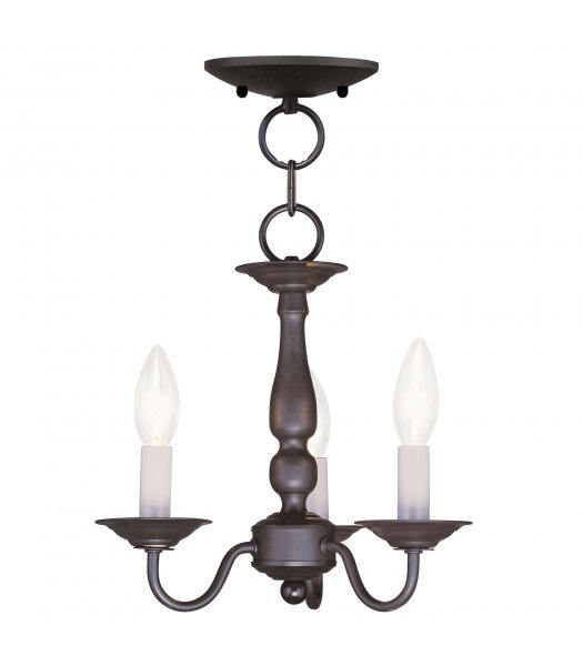 Livex LIV-5009-07 Williamsburg Mini Chandelier 
