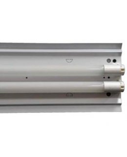 Maxilte  RS-482XT8   48 Inch (2) T8 Lamp Ready Fixture 120-277V