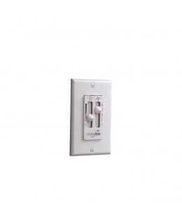 Minka Aire WC106-WH Wall Mounted 4 Speed Fan Control 
