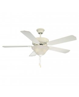 Savoy House 52-ECM-5RV-WH First Value ECM Ceiling Fan 