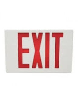 MXMLEU2RWEM 4W LED Emergency Exit Sign RED