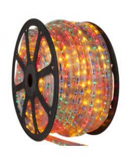 CLU14991 CHASING Incandescent GREEN Rope Light, 150 ft, 3 Wire, 120 Volt