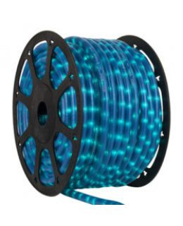 CLU16921 STEADY Incandescent Pearl Blue Rope Light, 150 ft, 2 Wire, 120 Volt